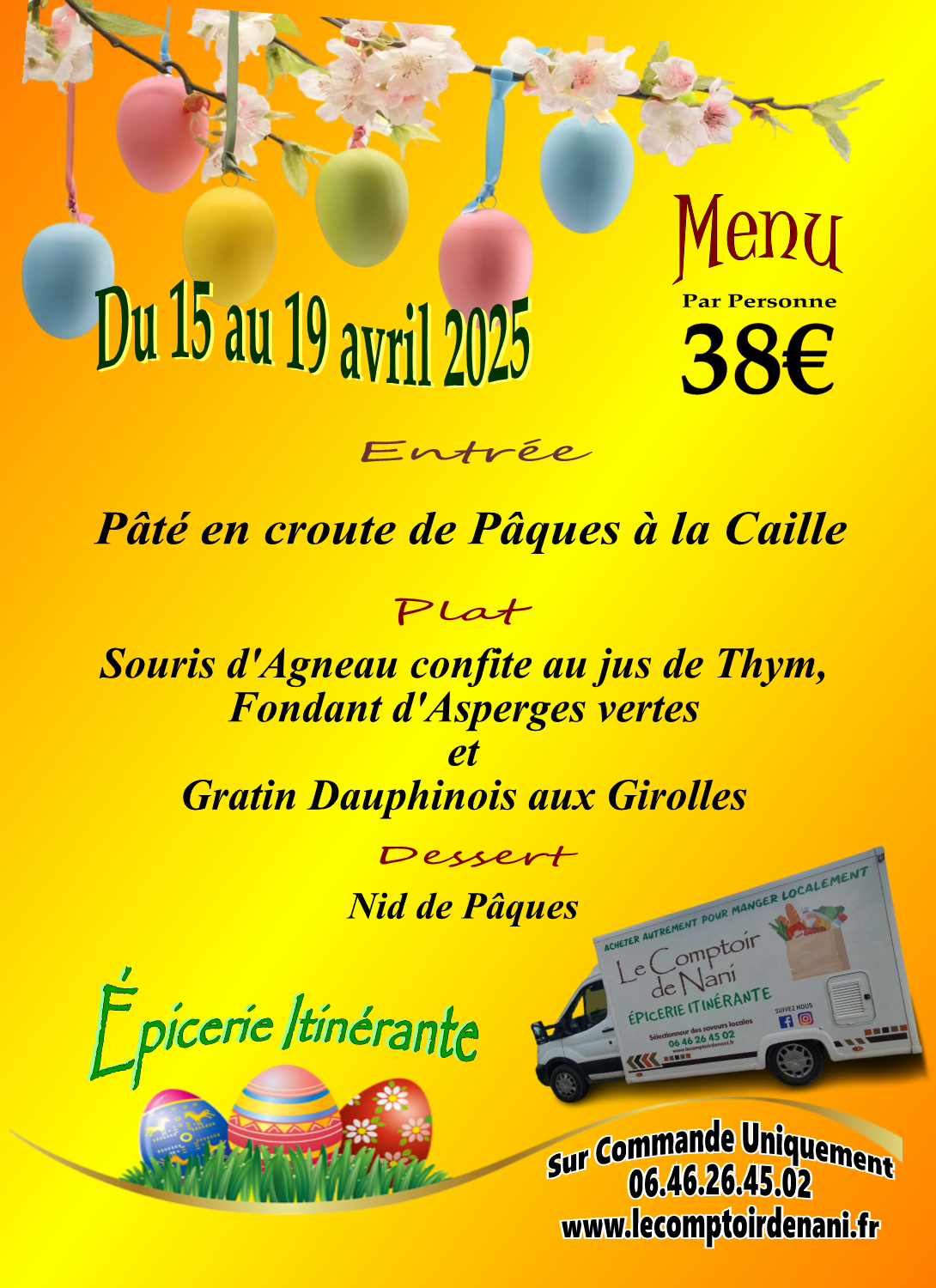 2025 paques