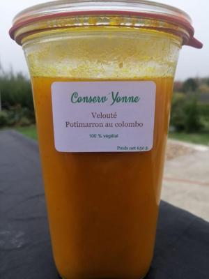 Velouté POTIMARRON au COLOMBO 650 grs
