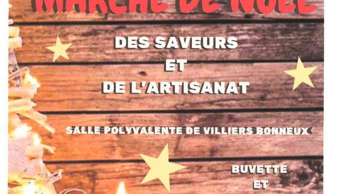 Notre 1er marché de Noël à Villiers Bonneux - Perceneige 89