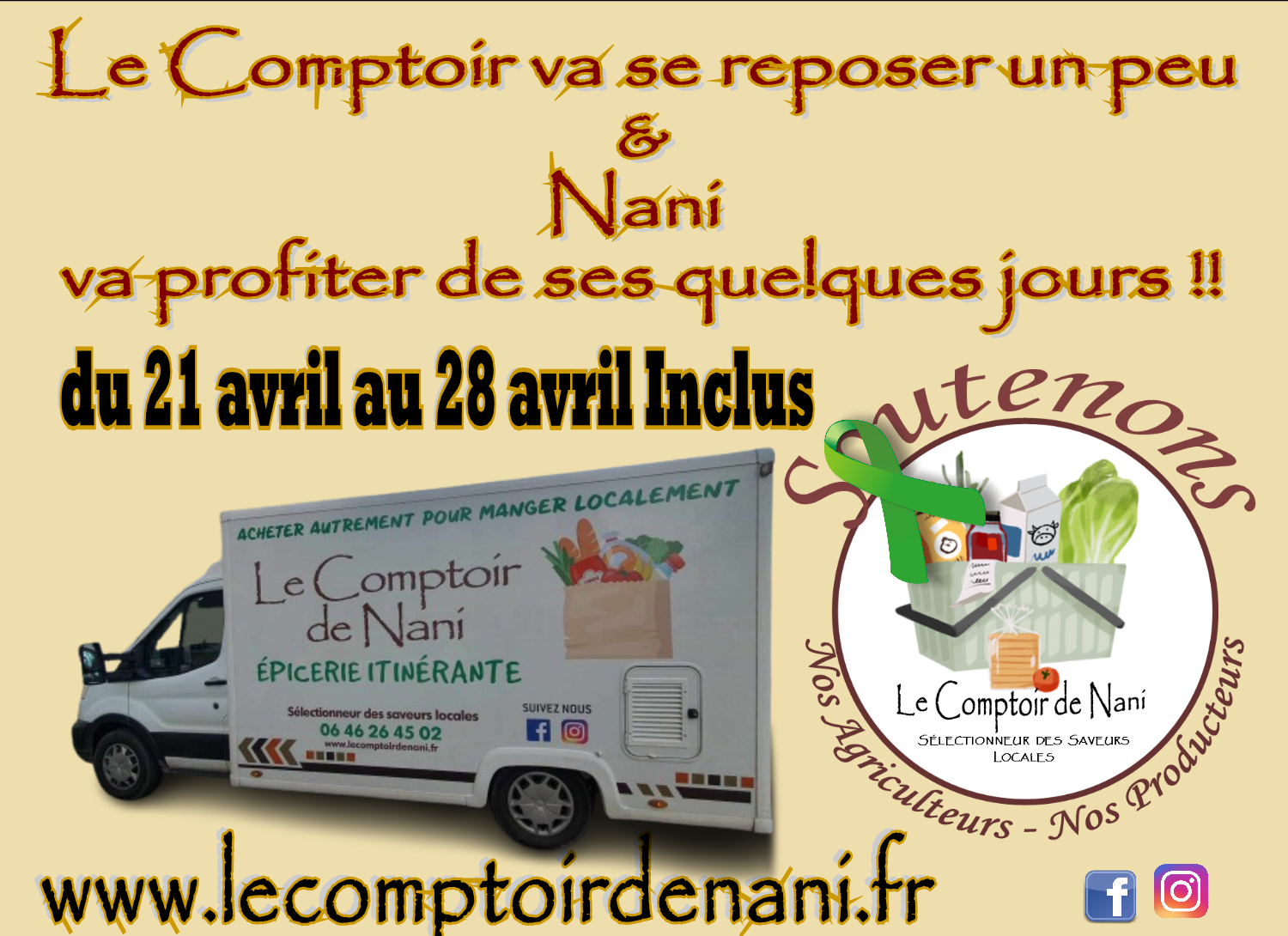 Copie de affiche conge avril