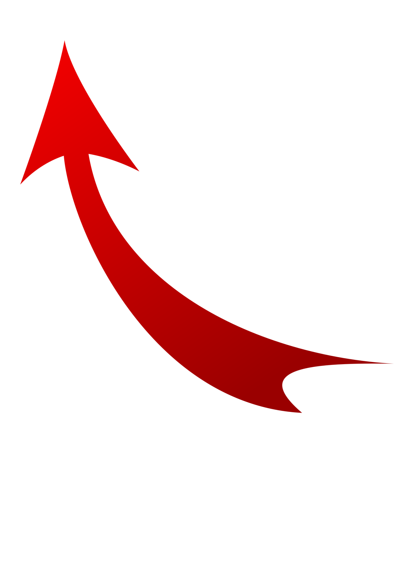 Curved arrow png photo