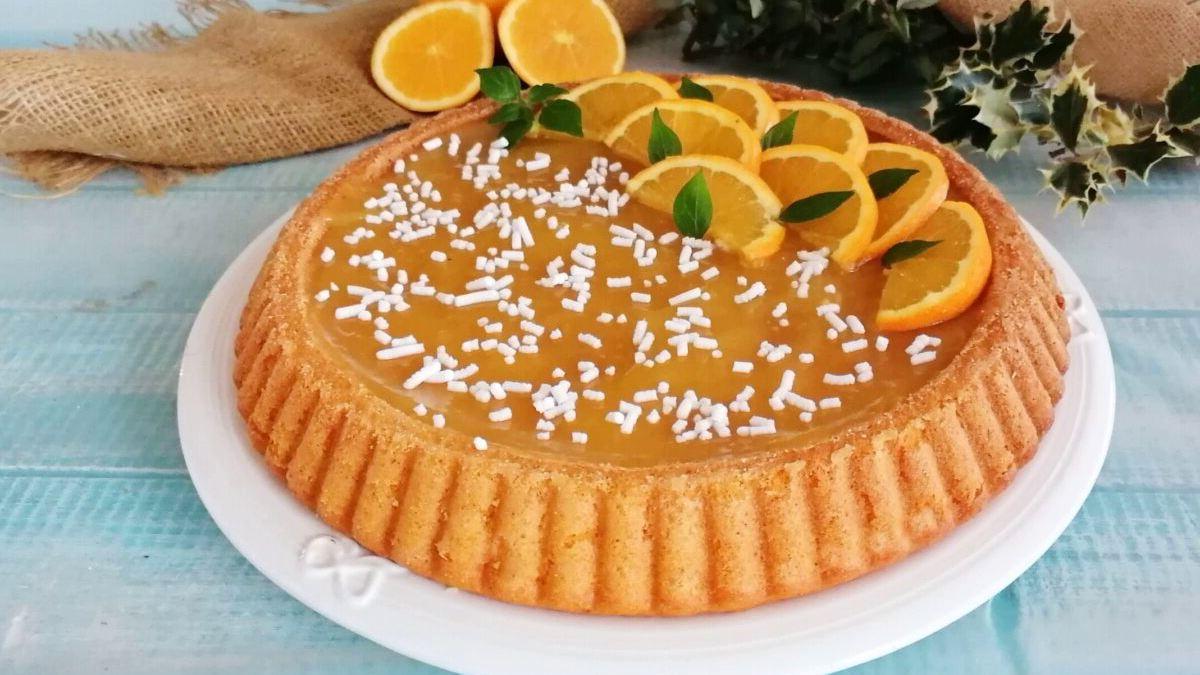 Tarte cremeuse aux carottes et a lorange sublime